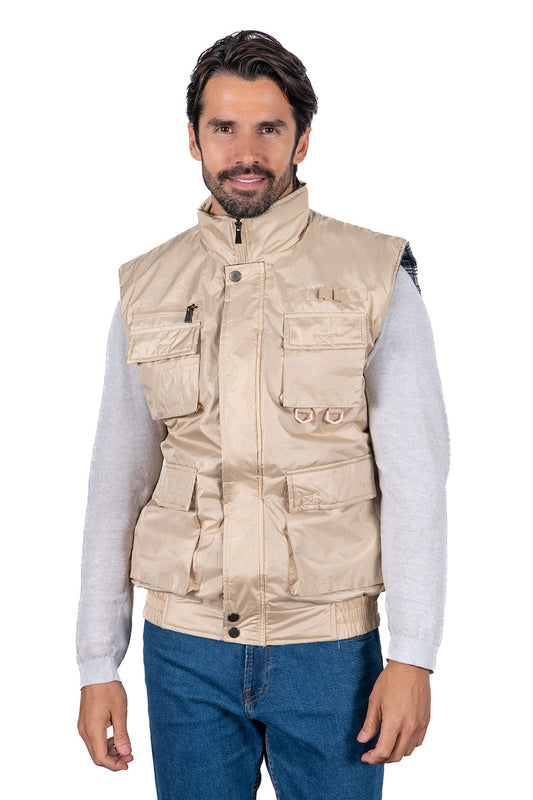 Men's Outdoor Multi Pockets Vests (S-M-L-XL-XXL / 3-7-7-4-3) 24 pcs